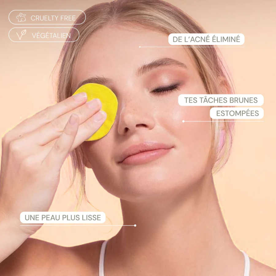 Cotons au Curcuma | Anti-imperfections - 40 cotons
